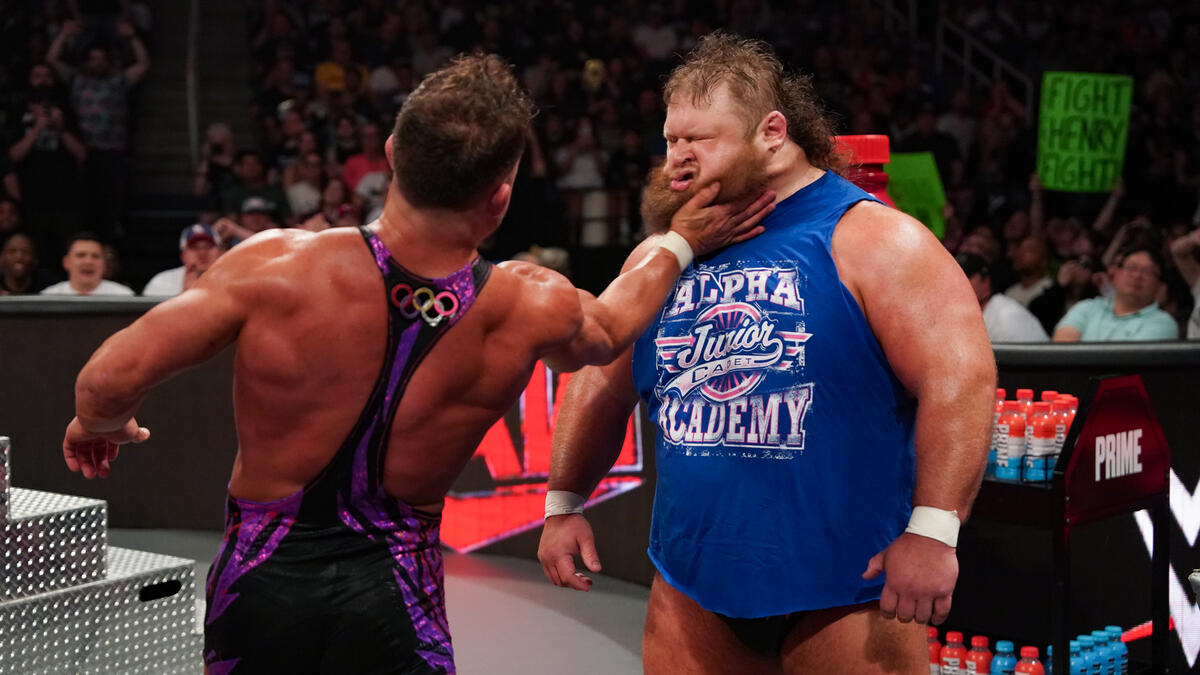 Chad Gable slaps Otis