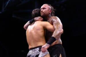 Malakai Black with Adam Cole