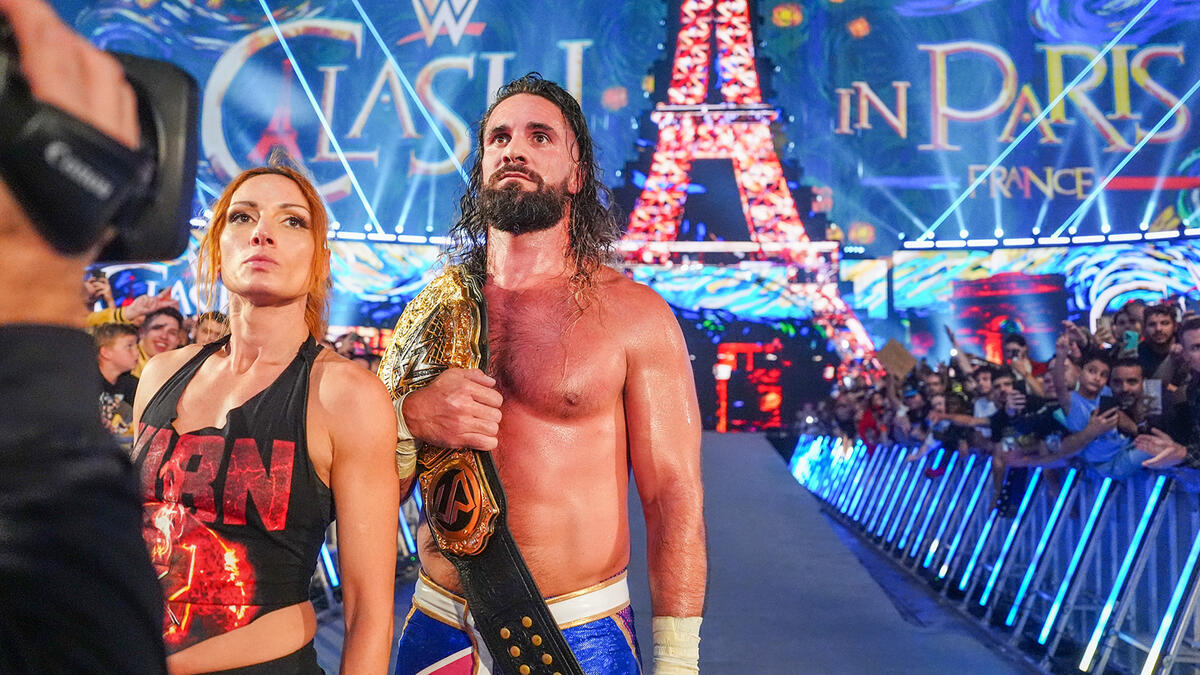 Seth Rollins Becky Lynch WWE