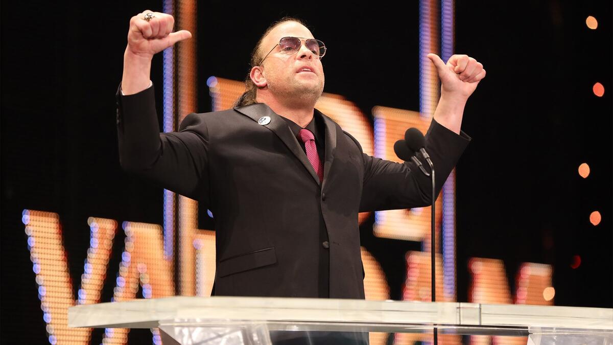 WWE Hall of Famer Rob Van Dam