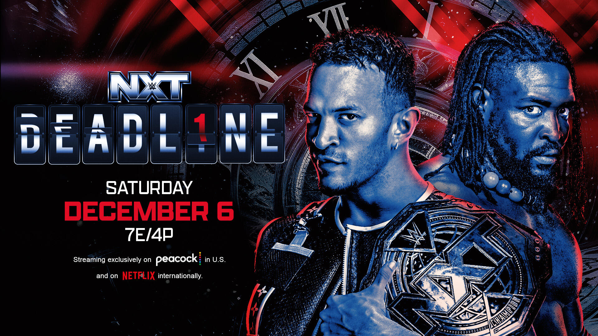 WWE NXT Deadline 2025 Ricky Saints vs Oba Femi