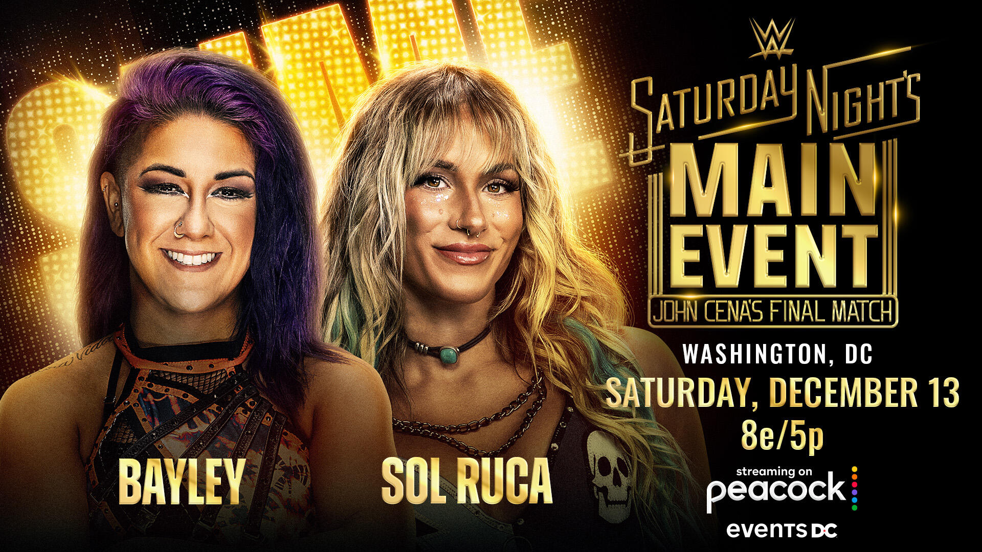 WWE SNME December 2025 Bayley vs Sol Ruca