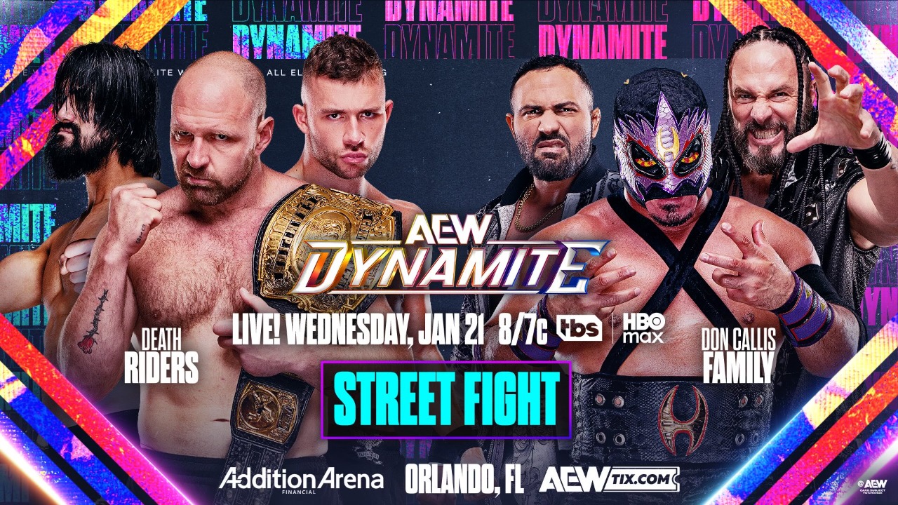 Death Riders vs. Don Callis Family street fight part of updated AEW Dynamite lineup
