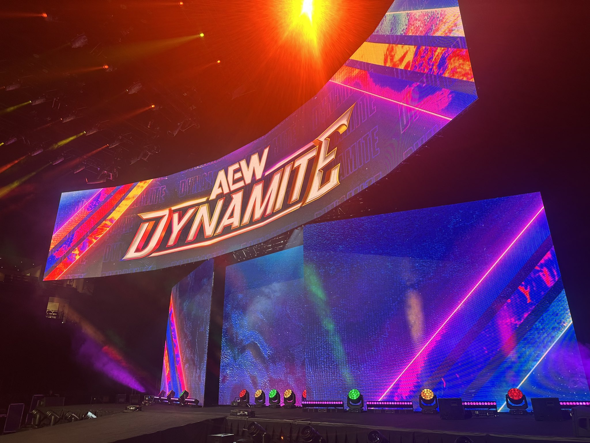 AEW Dynamite set