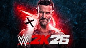 WWE 2K26 CM Punk poster