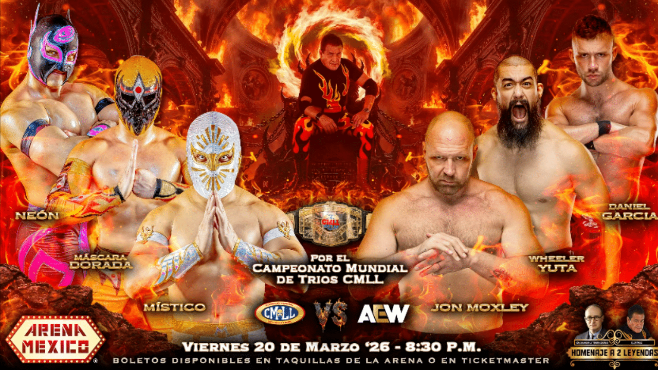 AEW faction to challenge for CMLL World Trios titles
