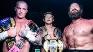 Kazuchika Okada, Kyle Fletcher & Mark Davis