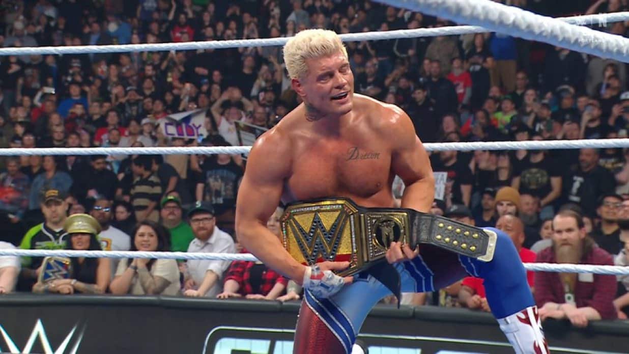 Cody Rhodes wins WWE Championship