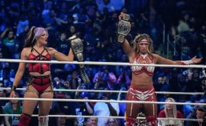 Megan Bayne & Lena Kross wins AEW Women's Tag team titles