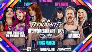 Trios match set for AEW Dynamite