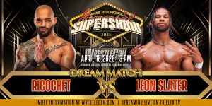 Ricochet vs. Leon Slater is set