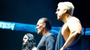 Sting with sons - Steven Borden Jr and Garrett Borden