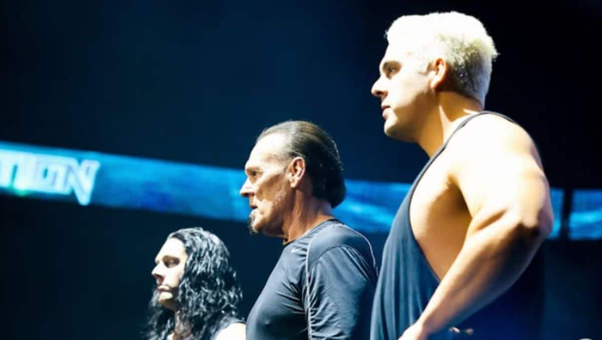 Sting with sons - Steven Borden Jr and Garrett Borden