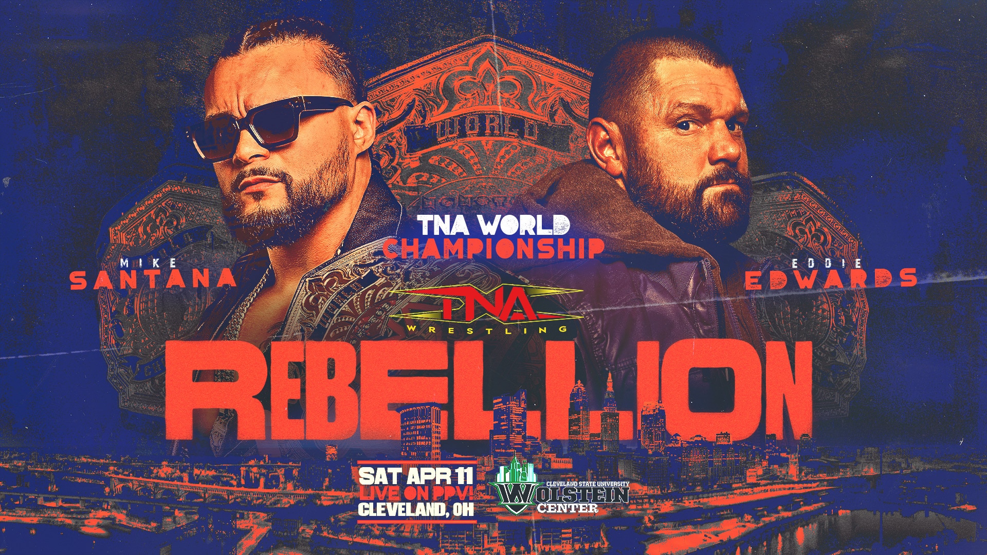 TNA Rebellion 2026 Mike Santana vs. Eddie Edwards