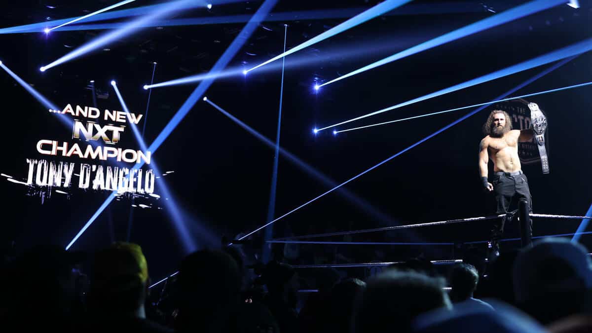 Tony D'Angelo wins NXT Championship