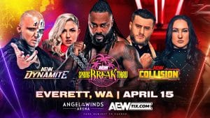 AEW Collision Spring Breakthru Spoilers