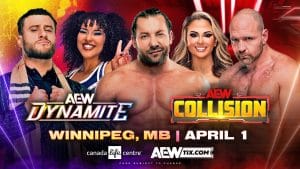 AEW Collision spoilers from Winnipeg, Canada
