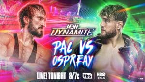 Will Ospreay vs. PAC AEW Dynamite