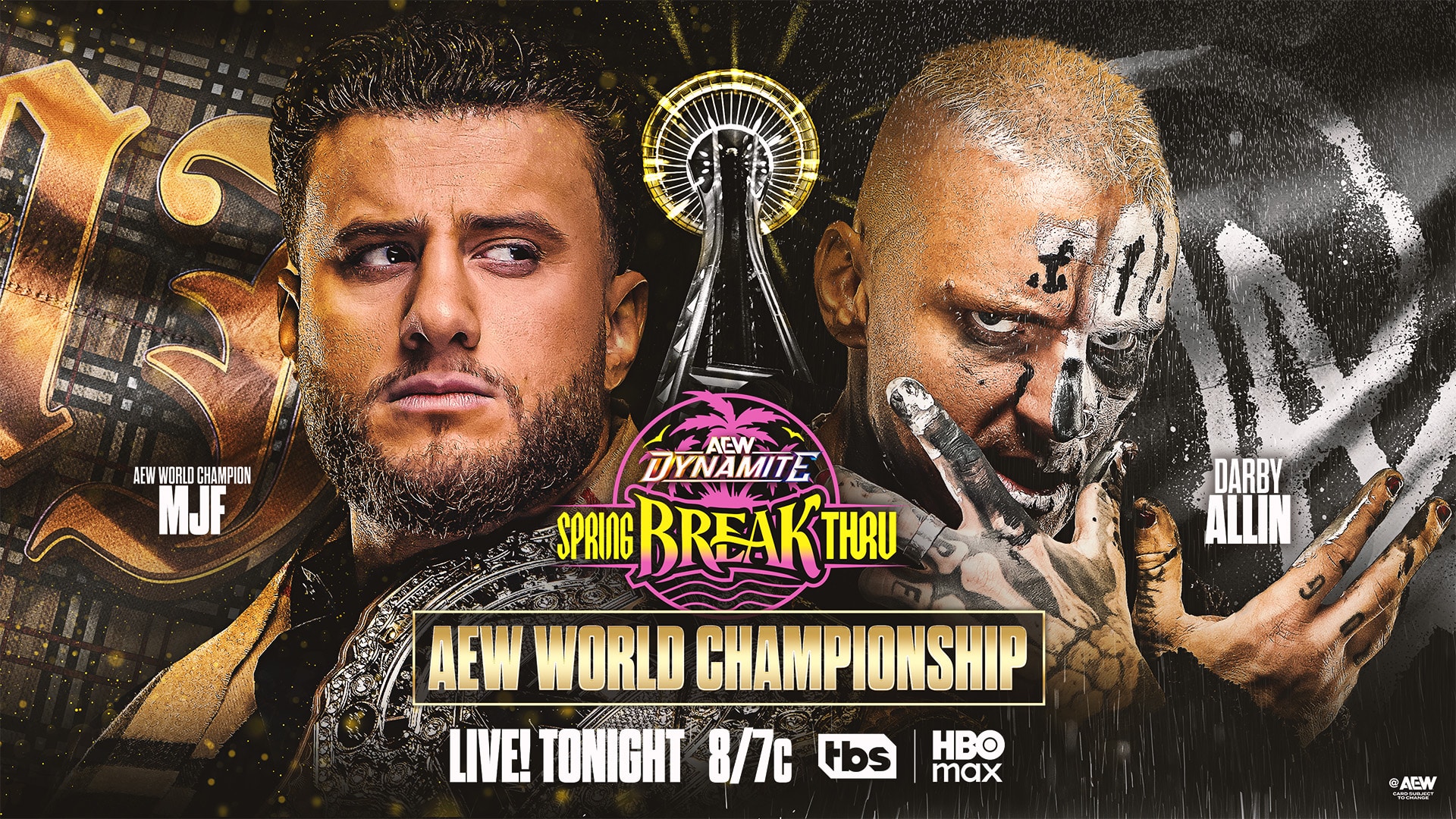 AEW Dynamite Darby Allin vs. MJF