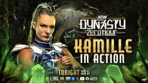 Kamille is back in AEW