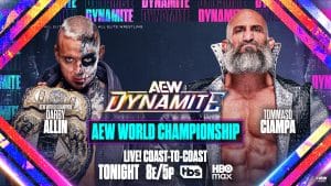 AEW Dynamite match graphic