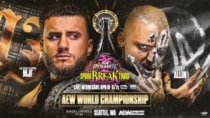 World, TNT & TBS AEW title matches announced for AEW Dynamite Spring BreakThru