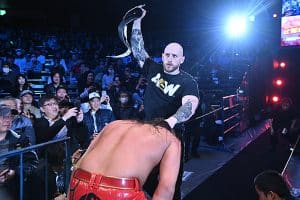 NJPW Sakura Genesis. Gabe Kidd