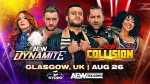 AEW Dynamite Collision Double Taping Glasgow 2026