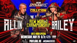 AEW Dynamite Darby Allin vs Speedball Mike Bailey May 2026