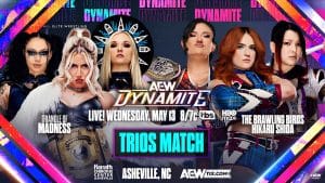 AEW Dynamite Triangle of Madness vs Brawling Birds Hikaru Shida