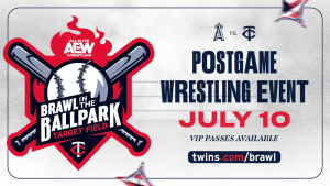 AEW team with Minnesota Twins for Brawl in the Ballpark postgame event