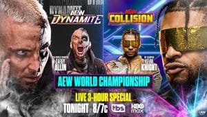 AEW Dynamite match graphic 5/6/26