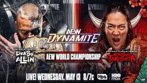 AEW Dynamite 5/13/26 Darby Allin vs. Konosuke Takeshita