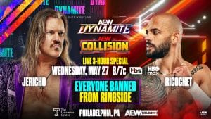 Everyone will be banned from ringside this Wednesday