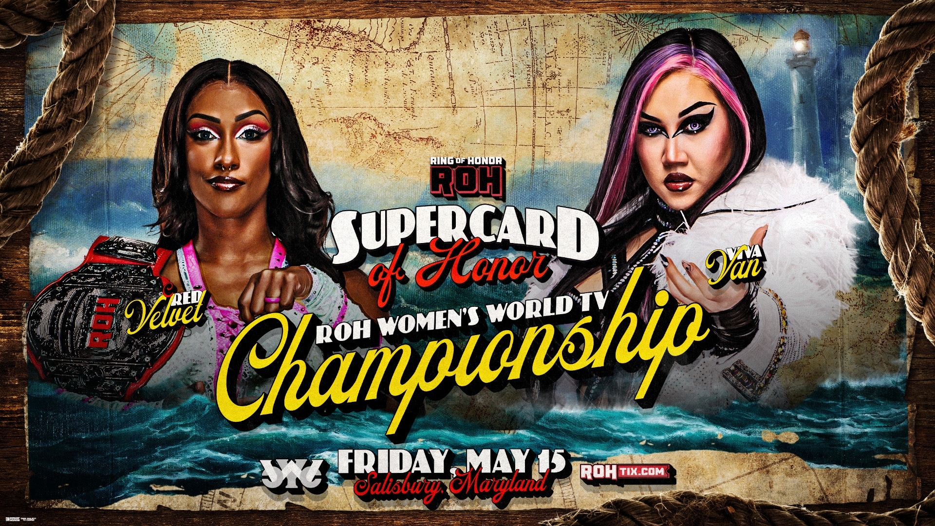 ROH Supercard of Honor Womens World TV Title