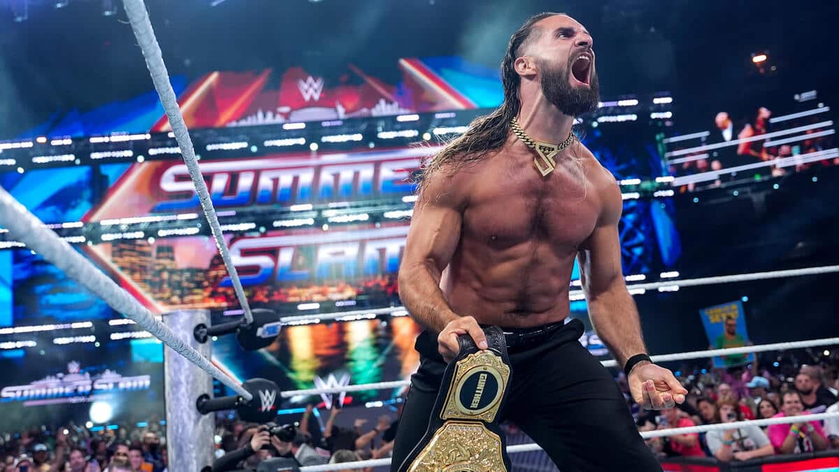 Seth Rollins at WWE SummerSlam
