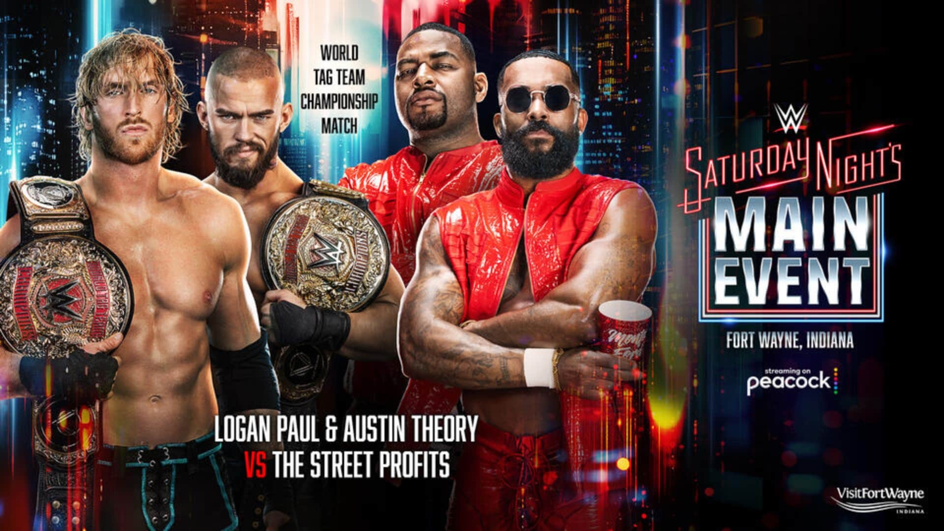 WWE SNME May 2026 Logan Paul Austin Theory Street Profits