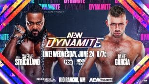 AEW Dynamite Swerve Strickland vs Daniel Garcia