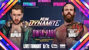 Will Ospreay vs. Mark Davis | Owen Hart tournament