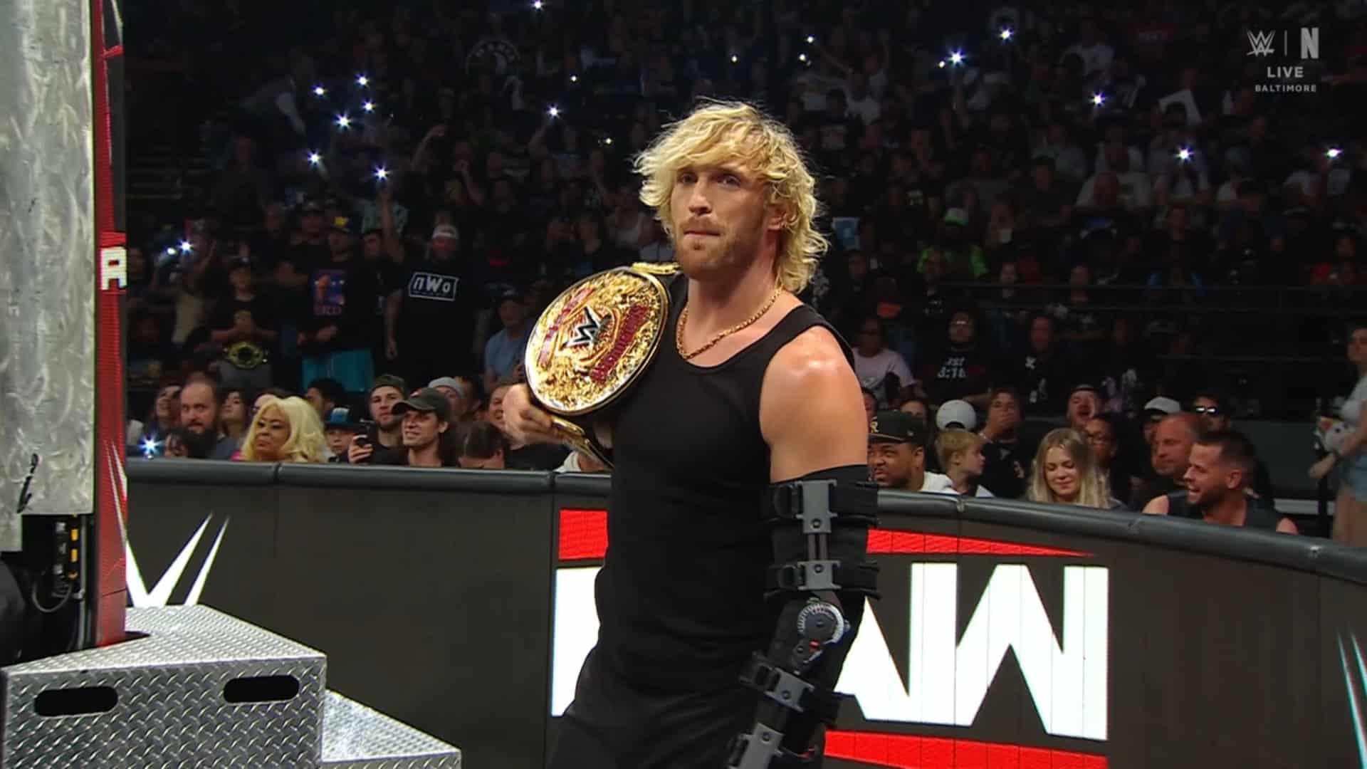 Logan Paul returns to TV on WWE Raw