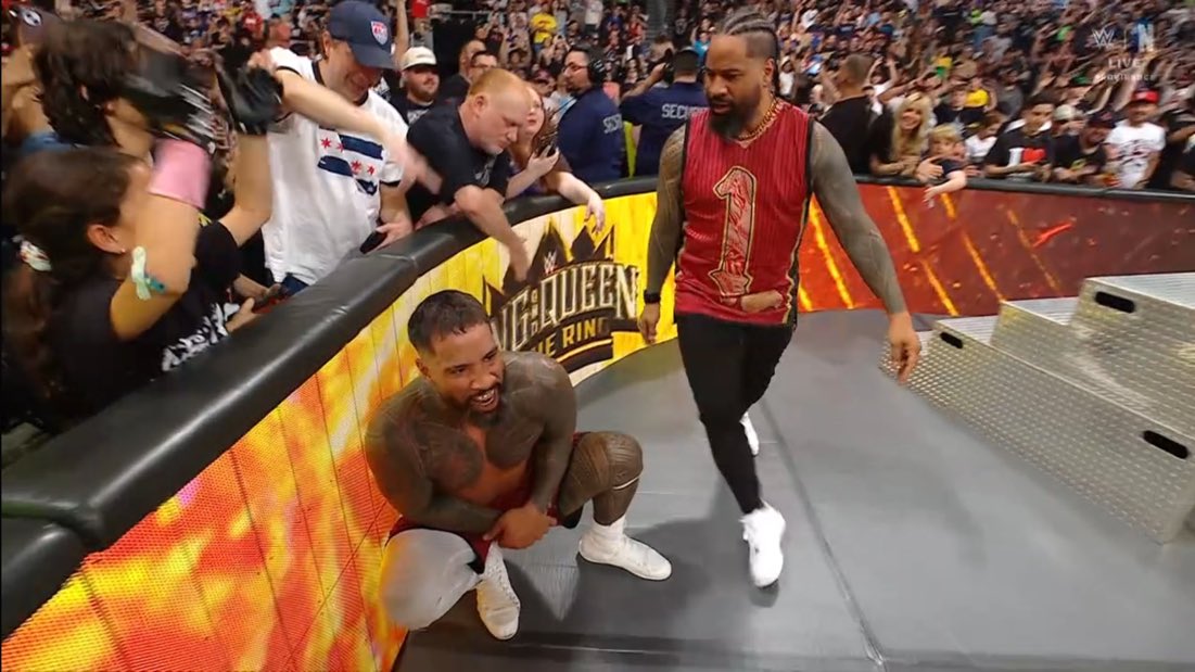 Jey Uso advances in men's King of the Ring tournament.