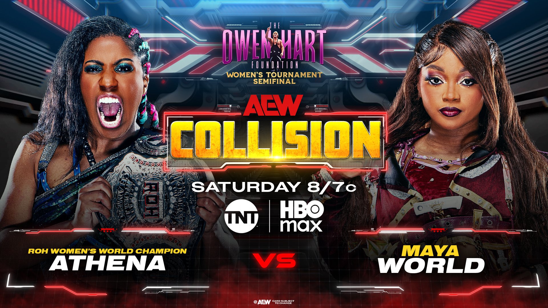 Athena vs. Maya World | AEW Collision