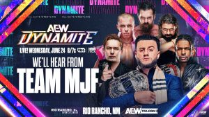 Both Forbidden Door teams will speak on AEW Dynamite