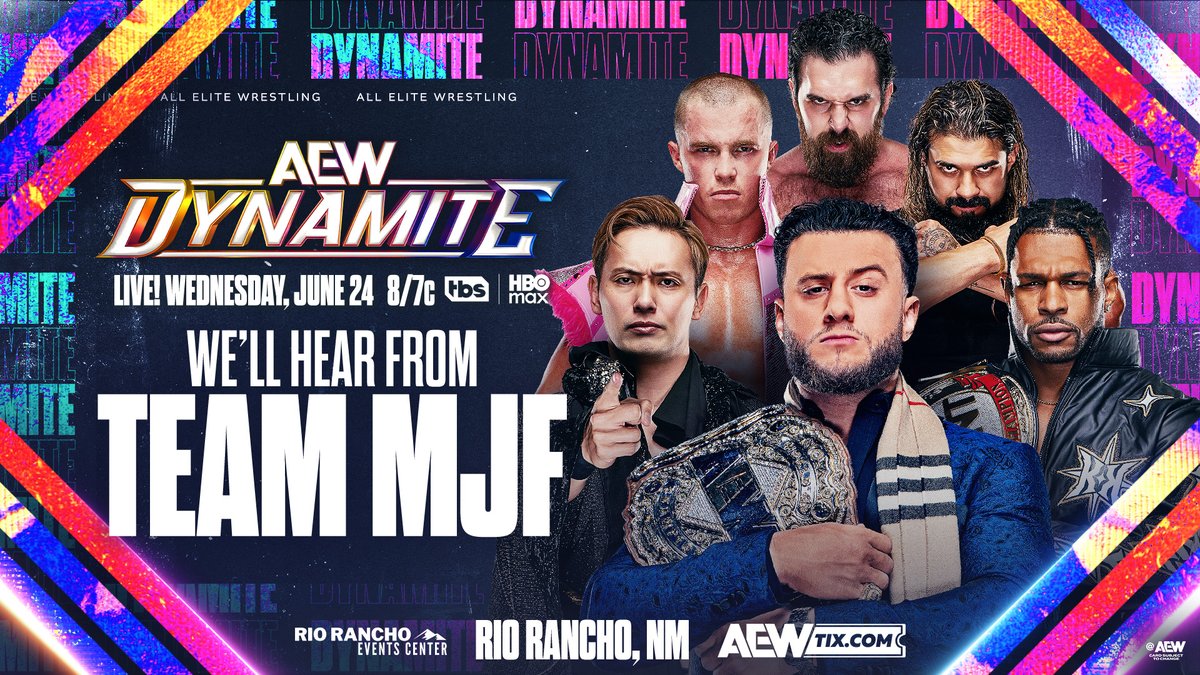 Both Forbidden Door teams will speak on AEW Dynamite