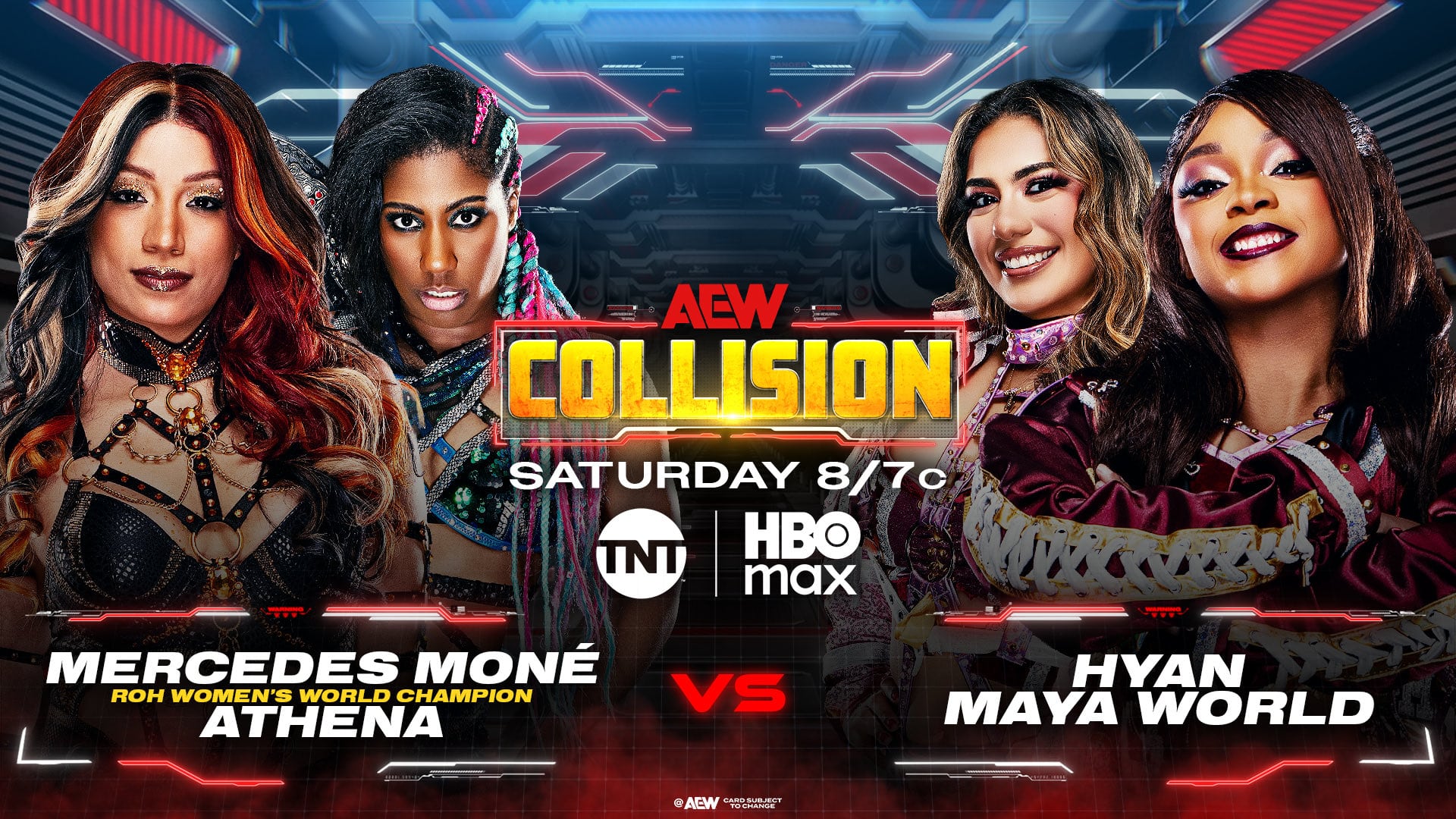 Mercedes Mone & Athena vs. Maya World & Hyan | AEW Collision