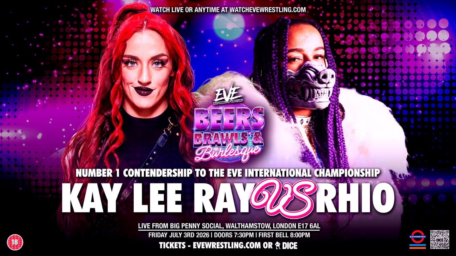 Kay Lee Ray vs. Rhio