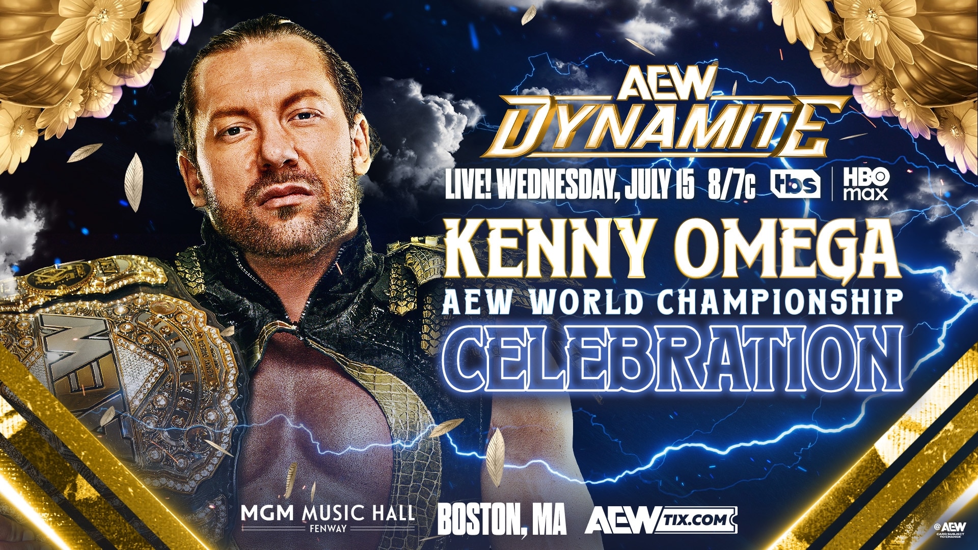 AEW Dynamite Kenny Omega World Championship Celebration