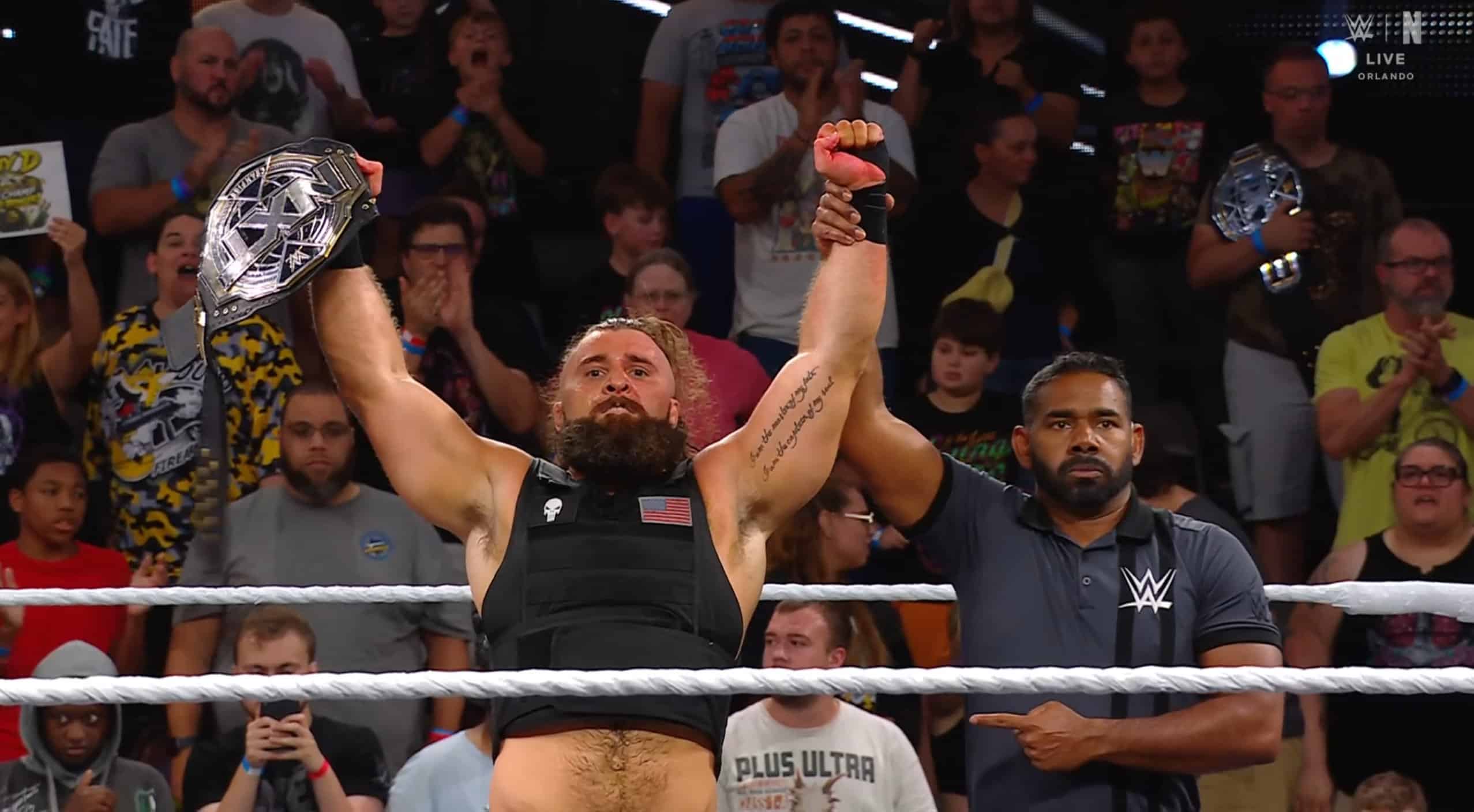 Tony D'Angelo retains NXT Championship