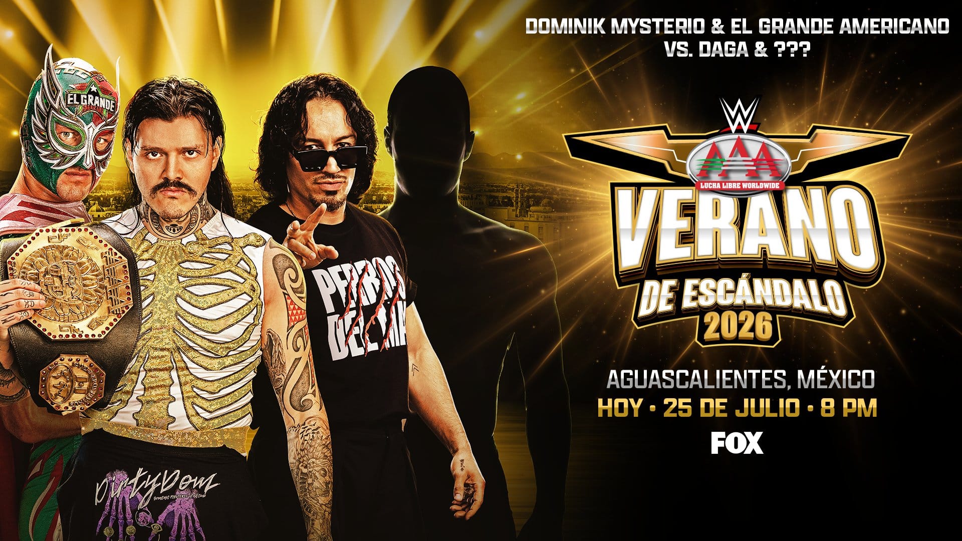 AAA live results: Dominik Mysterio & El Grande Americano vs. Perros del Mal