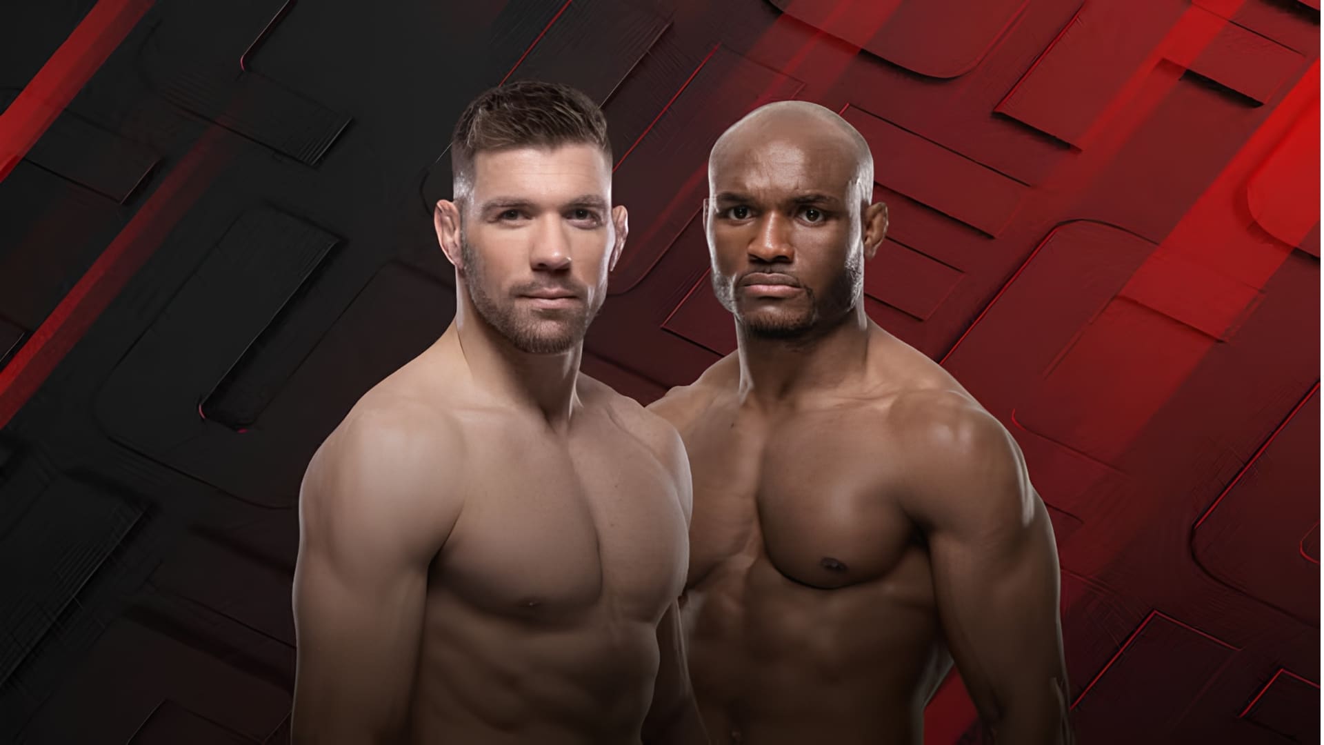 UFC Fight Night Du Plessis vs Usman Main Event Faceoff